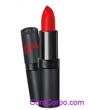 rossetto rosso rimmel by CuraCorpo.com